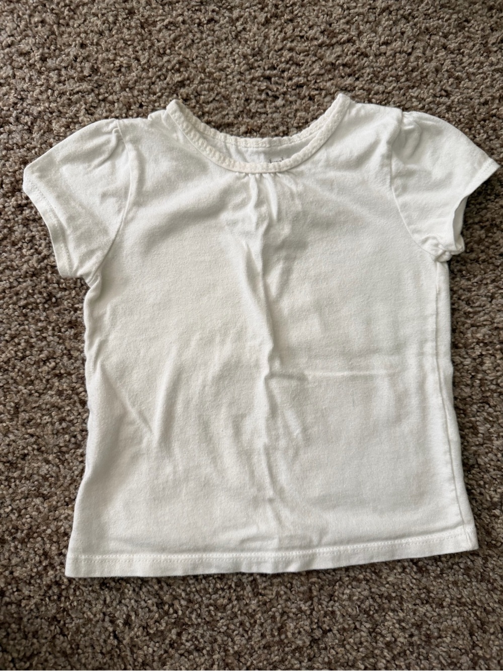 Garanimals White Short Sleeve Girls' Tee